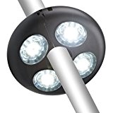Parateck® 27 LED Sonnenschirm Lampen mit Fernbedienung Dimmbar Sonnenschirmbeleuchtung für Sonnenschirm Zelte Camping Outdoor Sie können auf EIN / AUS-Lampe ...