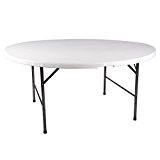 Partytisch Tisch rund Gartentisch klappbar 160 cm
