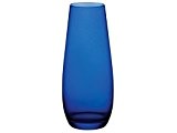 PASABAHCE Globe blauen Glas-Vase - 12.3 cm Blumen- und Pflanzentopf