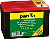 Patura Weidezaunbatterie Trocken Batterie Spezial 9V 55Ah umweltfreundlich
