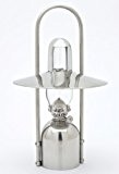 Petroleumlampe SAMPANINO Edelstahl poliert, mit Reflektor, Tragbügel, Hitzeschutz, Design Fried Ulber/Peter S. Jessen