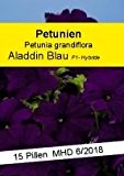 Petunien Petunie Petunia hybrida Aladdin Blau F1 Pillensamen