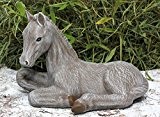 Pferde-Figur - in braun, Pferde-skulptur als schönes Wohnaccessoire oder Geschenk, Pferde-Statue als Deko für Garten, Haus und Wohnung