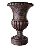 Pflanzgefäß Vase L Pokal Kelch Antik bronze Blumentopf