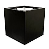 Pflanzkübel "PolyFlex Cube" Anthrazit Quadratisch Fiberglas - 50x50x50cm - F301