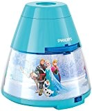 Philips Disney Frozen (Die Eiskönigin) LED Projektor Tischleuchte, hellblau, 717690816