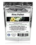 PINE POLLEN (Pinien Pollen) - Natürliche Wildsammlung | TOP-Qualität vom NR.1-Original | ISO-9001-zertifiziert | laborgeprüft auf über 20 Bestandteile | ...