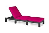 Pink Ersatz Sitzkissen für Keter Allibert Daytona Outdoor Sonnenliege