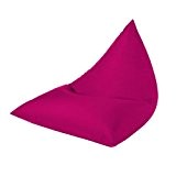 Pink Wasserfest Pyramidenförmigen Außenbereich Gefüllt Sitzsack Lounger