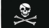 Pirat Skull and Bones Fahne Flagge Grösse 1,50x2,50m XXL - FRIP -Versand®