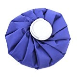 PIXNOR 9-Zoll-Ice-Bag-Cold-Pack für Sport Verletzungen Hals Knie Schmerzlinderung (Blau)