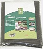 Plantex ® PREMIUM Unkrautvlies Gartenvlies 1 x 15 m schwarz