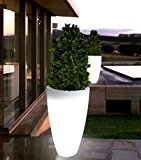 point-garden Blumentopf Blumenkübel Pflanzkübel beleuchtet - Designer Leuchte - Höhe 90 cm