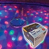 Pool-Beleuchtung für Schwimmbecken Unterwasser-LED-Lichtshow schwimmend von Gartenpirat®