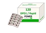 POWERHAUS24® - 120 Rapid Testtabletten Chlor / Brom DPD 1