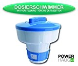 POWERHAUS24® - Dosierschwimmer für 200gr Tabletten