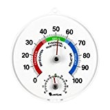 Präzisions - Thermometer / Hygrometer Kombigerät für Innen oder Außen . Raumklima / Thermohygrometer