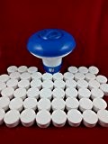 Premier blau 100 x 20 g Chlor Tabletten Pool Hot Tub Spa INC Spender und Teststreifen Full Kit