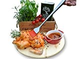 Premium Stainless Steel Professional Silicone Basting Pastry Brush 12 Ideal for Barbecue , Baking, Christmas Roasts, Grill *** Sleek Design ...