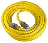 Prime Wire & Cable LT511930 50-Foot 10/3 SJTOW Bulldog Tough Ultra Heavy Duty Extension Cord with Prime Light Indicator Light, ...