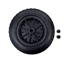 PU 16 Puncture Proof BLACK Wheelbarrow Wheel Tyre 4.80-8 Light Weight FOAM by Keto Plastics