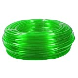 PVC Schlauch grün (transparent) 12 / 16 mm 1 Meter (Meterware)