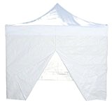 Qisan Kabellose optische Himmel Zelt Seitenwand, Kit 10 x 10 Feet, Weiß (4 PCS)