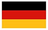 Queenshiny® Europa Länder Nationalflaggen Fahne/ Flagge 90 x 150 cm - Deutschland