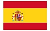 Queenshiny® Europa Länder Nationalflaggen Fahne/ Flagge 90 x 150 cm - Spanien