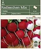 Radieschensamen - Radieschen Mix 3 Sorten, Saatband von Flora Elite