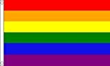 Rainbow (LGBT) Pride 3 Ft x2ft (90 x 60 cm) Flagge