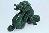 Rajasthan Gems natur grün Jade Edelstein Drache Figur Home Dekorative Geschenk