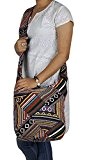 Rajasthani Baumwolle dekorative Kreuz Körper Schulter Seite Tasche Hippie 36 x 38 cm