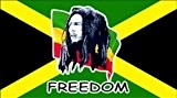 rasta4rea Löwe von Judah Afrika - BOB MARLEY JAMAIKA FREIHEIT - Rasta Fahne