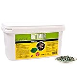 Ratimor Rattenköder 2,5 kg Rattengift Mäusegift zur Bekämpfung von Ratten und Mäusen, Wanderratten und Hausmäusen in und um Gebäude, pellettierte ...
