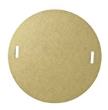 RAYHER - MDF-Leporello-Platte: Kreis, 14,8 cm ø, SB-Btl. 3 Stück