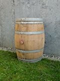 Regentonne, Holzfass, Weinfass Barrique, Temesso-Fass aus Eiche 225 Liter inkl. Deckel