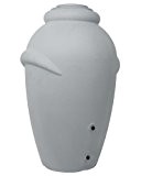 Regenwassertonne Wasserbehälter Amphore Grau 360L