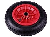 Replacement Wheel for Wheelbarrow Launching Trolley Cart 350 x 85 mm RM026 by Toolzone