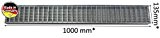 Rinnenabdeckung Rinnenrost Rinnengitter Rost 135 x 1000 mm bis 5000kg Maschenweite 10mmx30mm belastbar Gitterrost Einpress Rost