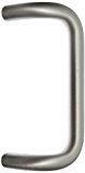Rockwood BF157A.28 Aluminum 90-Degree Offset Door Pull, 1 Diameter x 9 Center-to-Center, Through Bolt Mounting for 1-3/4 Door, Clear Anodized ...