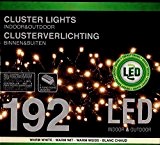 ROLLER !BILD! !LABEL! LED-Außen-Lichterkette Cluster - warmweiß - 420 cm