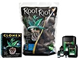 Root Riot 50 Cubes Nachfüllbeutel & Clonex 50 ml & FORMULEX 100 ml GRATIS PIPET