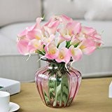 Rosa Nachahmung europäischen hohe künstliche Blumen Kunstblumen geeignet, die ein Wohnzimmer dekorative Blumen-Bouquet aus getrockneten Blumen Plastikblumen-Dekoration