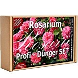 Rosarium Dünger-Set für Rosen, 3 Profi Rosendünger zum fachgerechten düngen. Üppige Blüten, gesunde Pflanzen