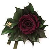 ROSEMARIE SCHULZ® Ewige Rose konserviert in Rot mit Goldschrift "I Love You"