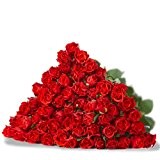 Rosenpaket "40 rote Rosen" - 40 cm, ohne Bindegrün