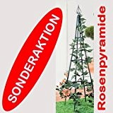 Rosenpyramide Rosenturm Rankhilfe Rankgitter Metall grün NEU > SONDERAKTION