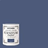 Rust-Oleum Chalk Chalky Furniture Paint Ink Blue 750ML by Rustoleum