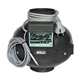 RVK Prima Klima Rohrventilator 400 m³/h 125mm mit Temperaturkontrolle (PK125)